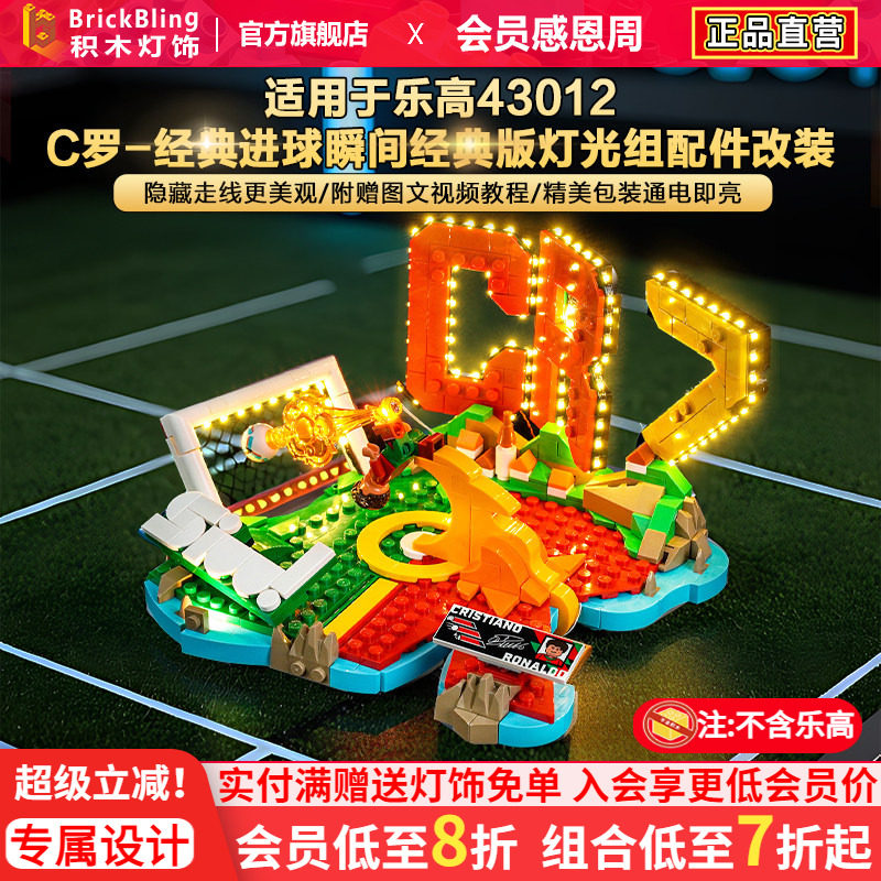 43012C罗-经典进球瞬间灯饰改装