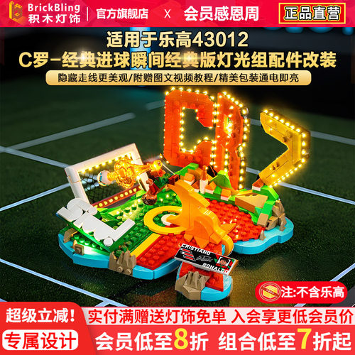 43012C罗-经典进球瞬间灯饰改装