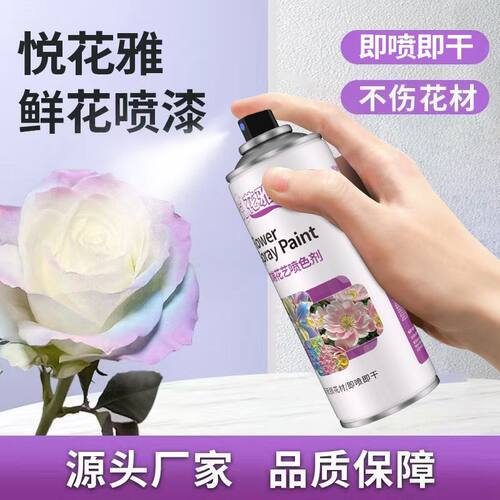 鲜花喷漆花艺花店专用漆diy材料