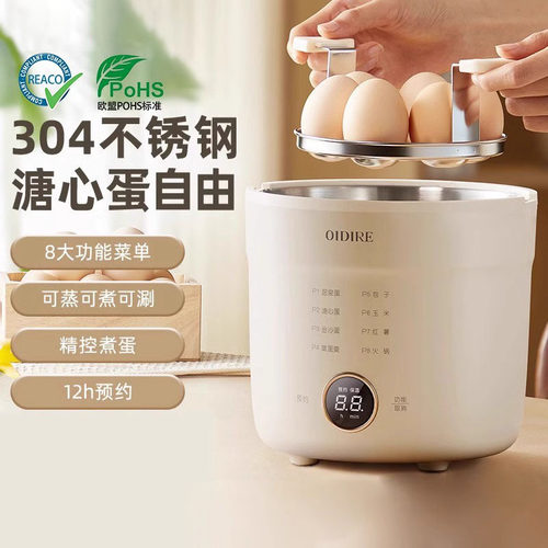 德国自动断电电煮锅多功能蒸蛋器
