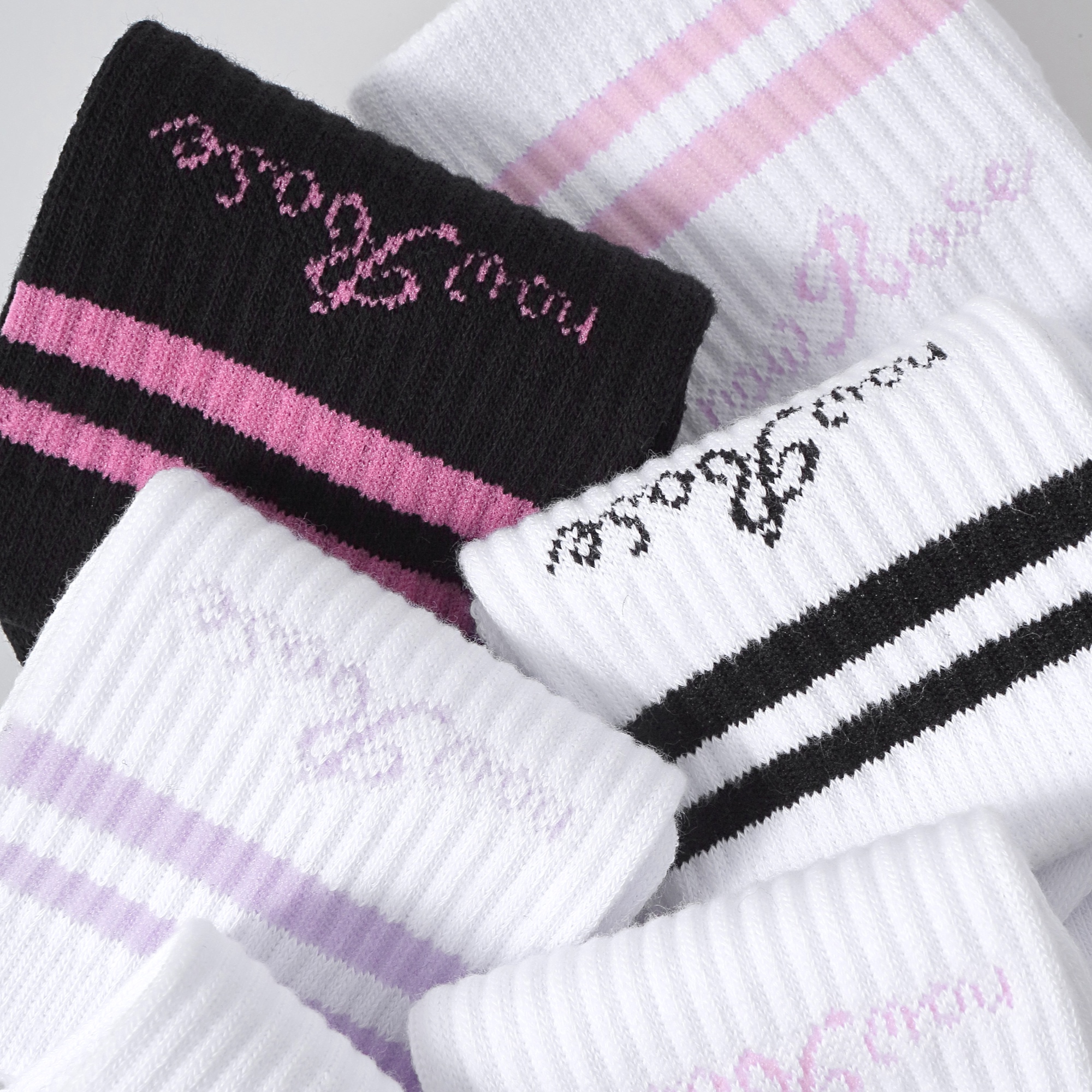 专业网球运动袜毛巾底吸汗透气