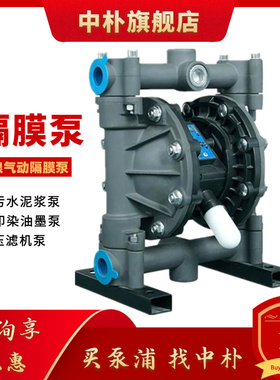 江浪不锈钢气动隔膜泵RV54311 54388 54399 5437S7 5L411废水泵