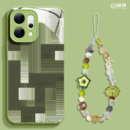 适用opporeno14手机壳男女新款reno12pro+保护套13全包9pro硅胶8防摔reno7se玻璃oppo硬外壳6创意5个性线条10