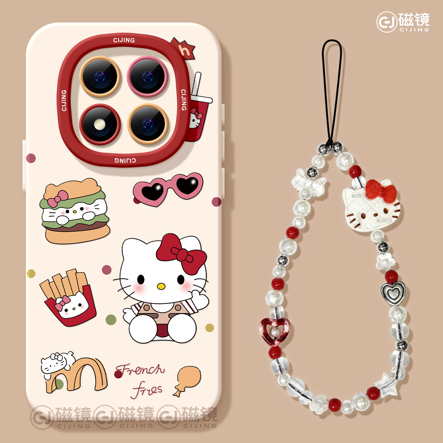 卡通,可爱硅胶红米note手机壳