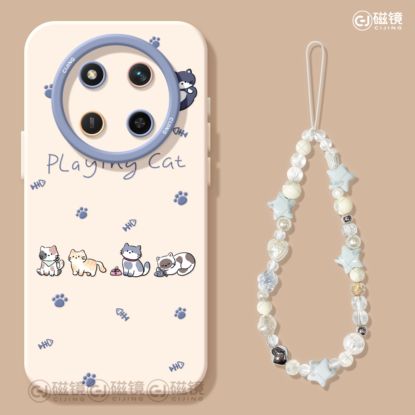 卡通,可爱硅胶荣耀x40gt手机壳