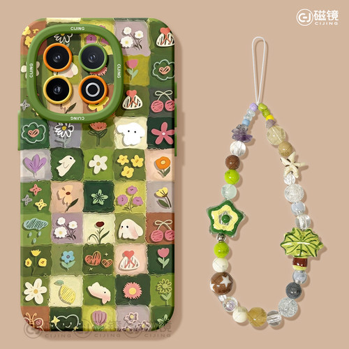 防摔卡通硅胶iqoo手机壳