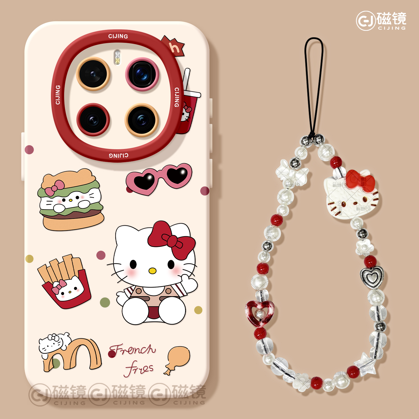 卡通,可爱硅胶荣耀magic手机壳