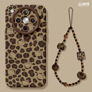 适用oppofindx9pro手机壳findx8s保护套硅胶ultra全包防摔x7por天使眼x5卡通0pp0豹纹猫咪x6pro新女款 软外壳3