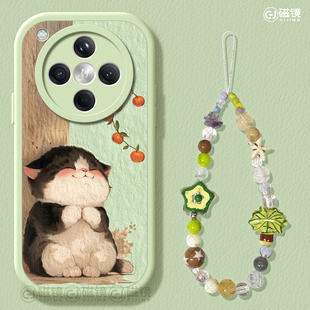 适用oppofindx8s手机壳findx7pro保护套硅胶ultra全包防摔x6por小羊皮x5可爱猫咪0pp0卡通x8pro新女款 软外壳3