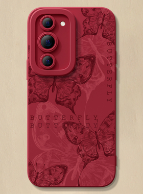 适用小米17手机壳15ultra新款mix4线稿蝴蝶10s液态civi3硅胶红米note12pro创意k60软k70男12x女12spro保护套9