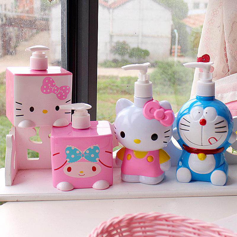 hellokitty卸妆水分装瓶压取瓶化妆水美容压瓶洗甲压取瓶旅行便携