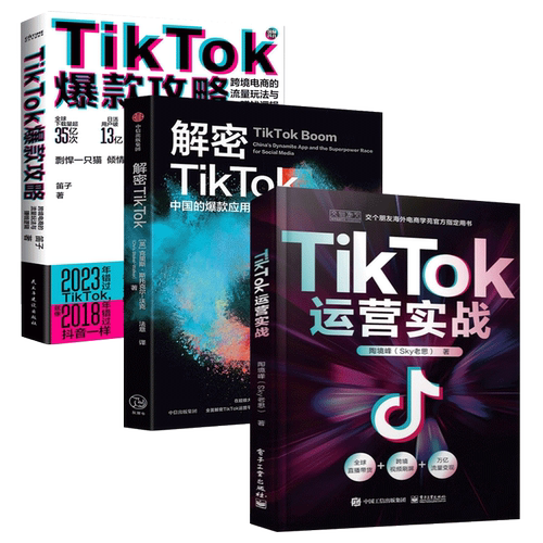 TikTok运营实战全集3本套：TikTok攻略：跨境电商的流量玩法与赚钱逻辑+TikTok运营实战+解密TikTok:中国的爆款应用如何改变世界