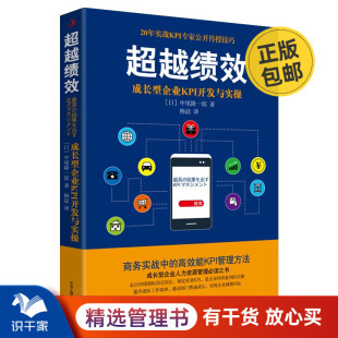 超越绩效——成长型企业KPI开发与实操
