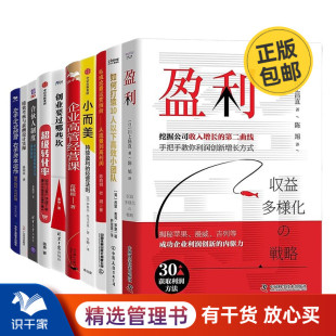 私域流量运营指南 如何打造10人以下高效小团队 小而 初创公司管理经营能力提升10本套：盈利：一本书讲透如何实现企业收益多样化