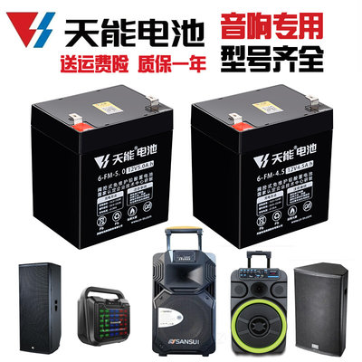 音响电池12v4.5ah5ah9ah电动卷闸门24v控制器UPS电梯童车电瓶