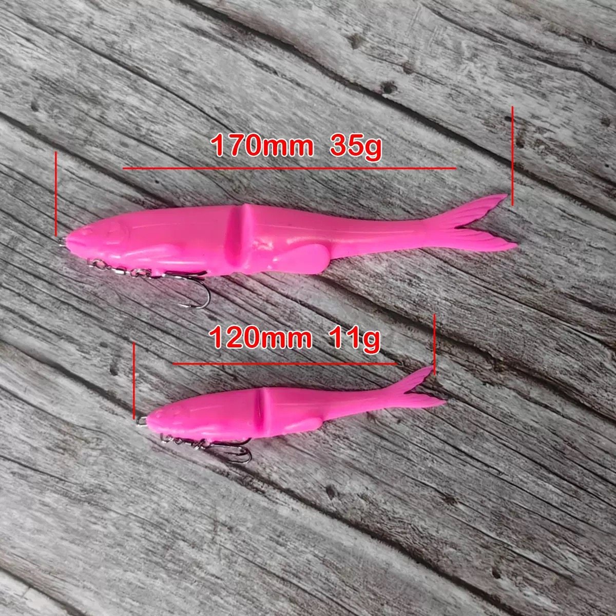 跨境路亚饵 TEMU新品海钓带三本钩假饵软饵35g软鱼海钓路亚饵,户外/登山/野营/旅行用品,路亚饵,淘宝优惠券,粉丝福利购,淘宝优惠卷