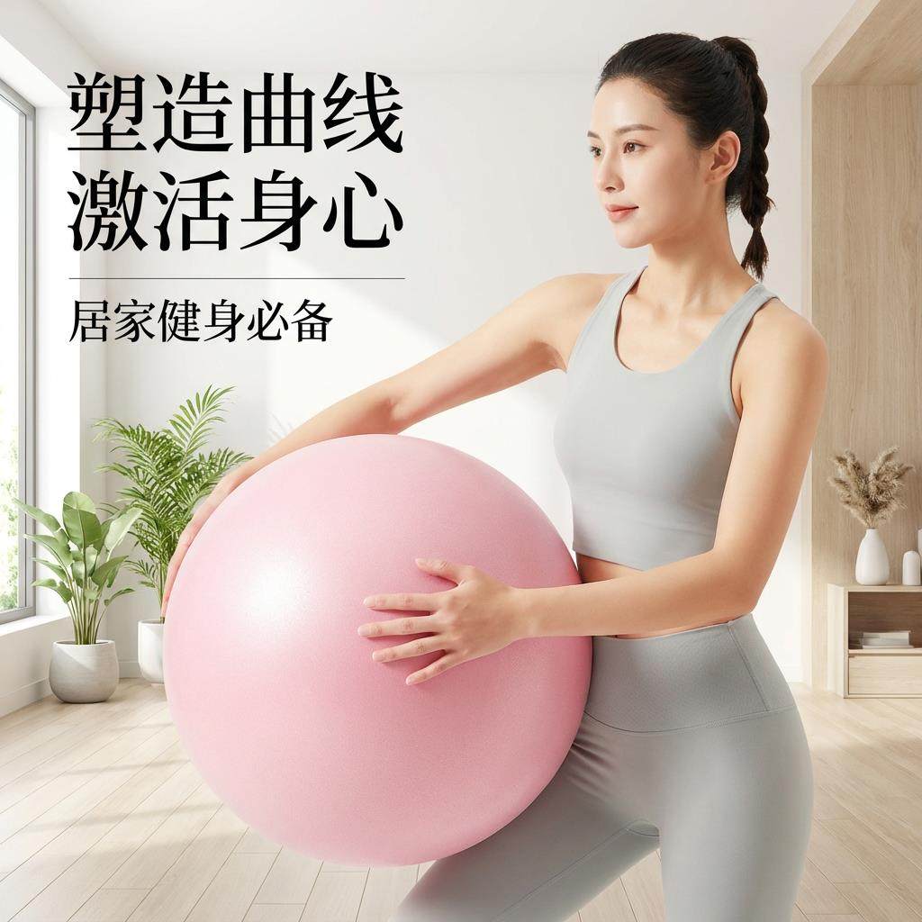德国进口瑜伽球健身球翘臀球八爪鱼球盆底肌产后训练普拉提球儿童