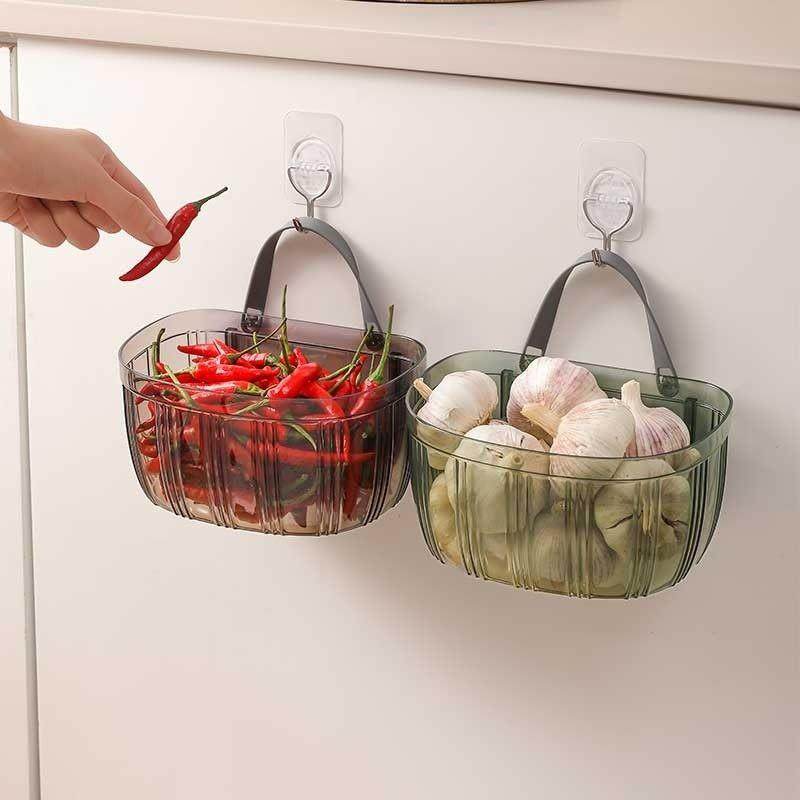 姜蒜不怕坏葱姜蒜壁挂式收纳厨房多功能置物篮收纳盒挂菜篮子,厨房/烹饪用具,配菜/备菜盘,淘宝优惠券,粉丝福利购,淘宝优惠卷