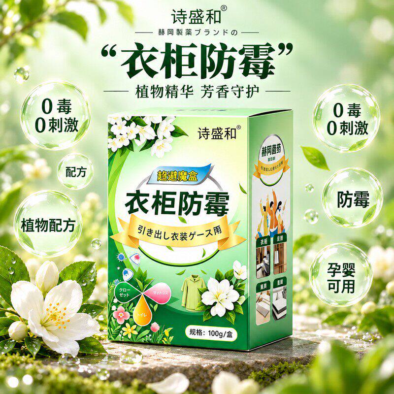 衣柜防霉趋避魔盒花香型