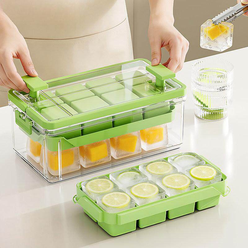 食品级硅胶冰格大方形制冰盒商用家用威士忌冰粒圆球形冻冰块模具