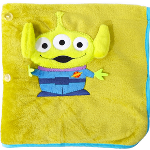 Miniso名创优品迪士尼皮克斯三眼仔苏利文午休睡觉加厚保暖毛毯子