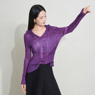 专柜时尚上衣女轻薄透视性格打底衫内搭高端百搭长袖日系T恤上衣