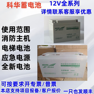 科华6-GFM-12V24AH38AH65AH100AH120AH/UPS电源直流屏备用蓄电池