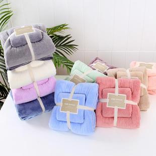 cotton bath towel set face hand washcloths towels hotel
