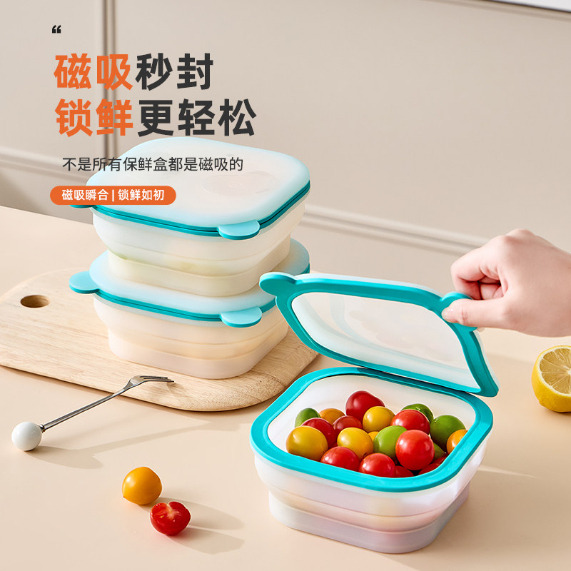 冰箱收纳盒食品级保鲜盒水果盒便携便当盒外出携带春游野餐饭盒大,收纳整理,食物收纳盒,淘宝优惠券,粉丝福利购,淘宝优惠卷