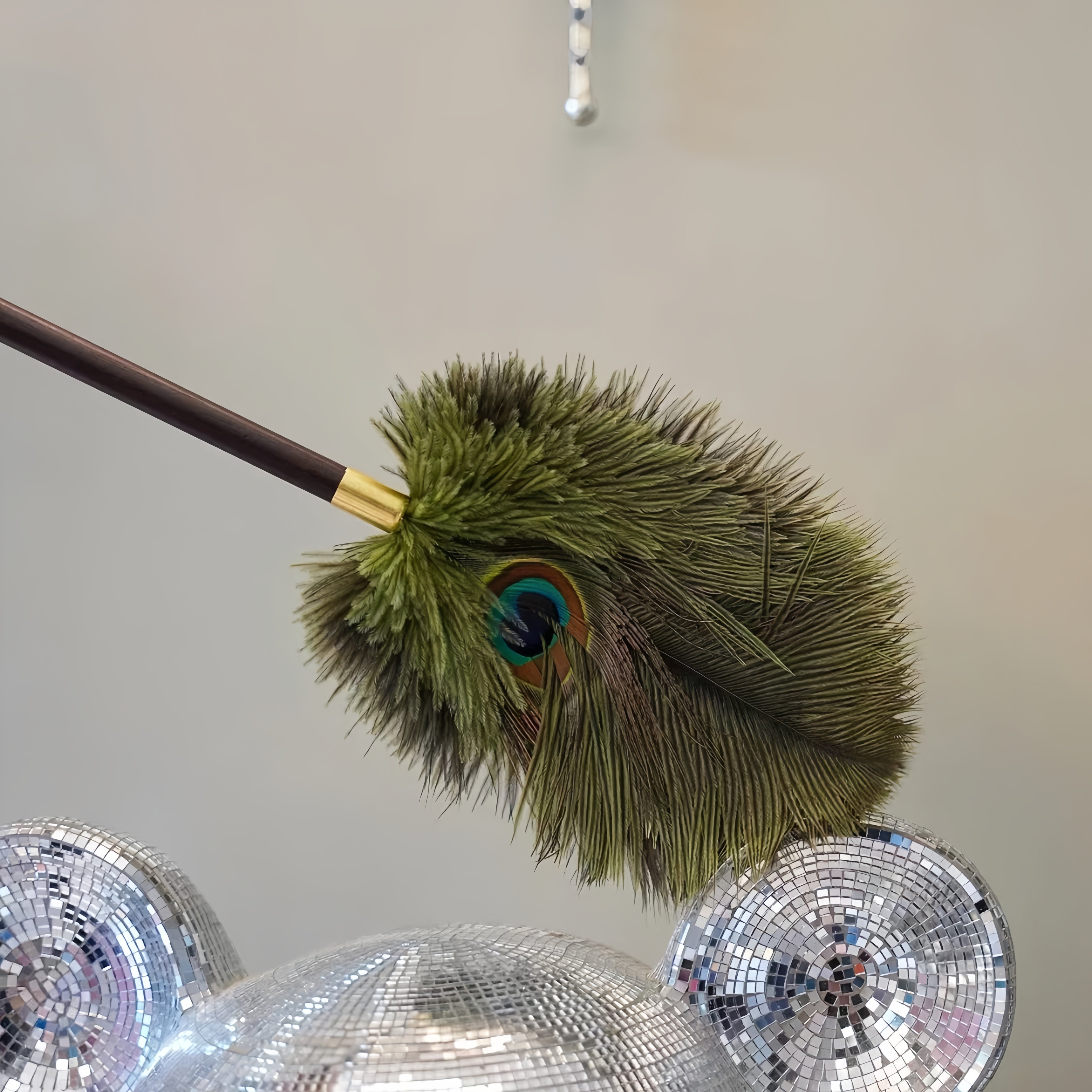 鸵鸟孔雀毛除尘掸子高档复古家用扫灰尘鸡毛掸子清洁扫灰神器,家庭/个人清洁工具,除尘掸,淘宝优惠券,粉丝福利购,淘宝优惠卷