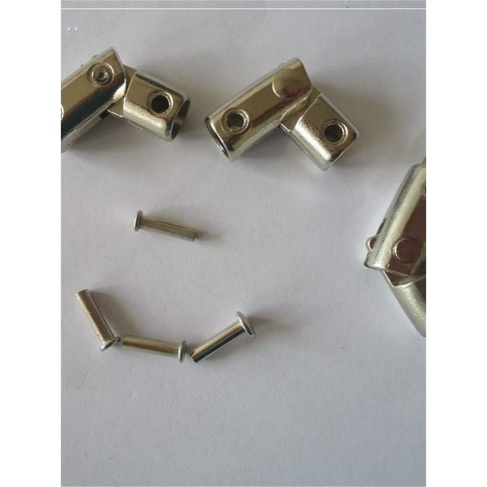 不锈钢抄网圈配件 抄网圈头可折叠配件不锈钢配件接头 抄网头配件