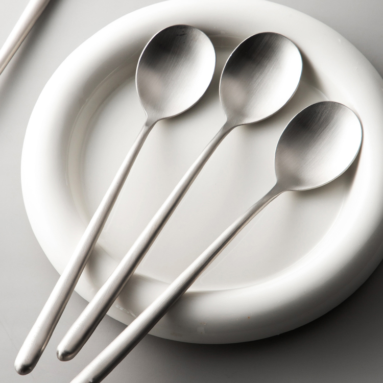 咔咔巫韩式饭勺304不锈钢勺子