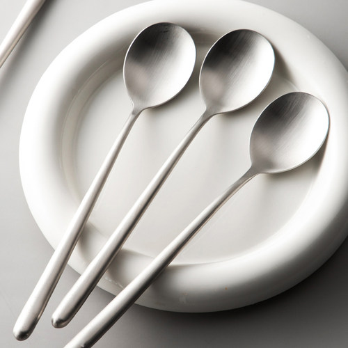 咔咔巫韩式饭勺304不锈钢勺子