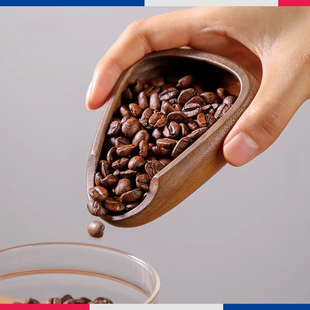 kakawu咖啡称豆盘胡桃木手冲意式咖啡称量咖啡容器分装盘秤茶则