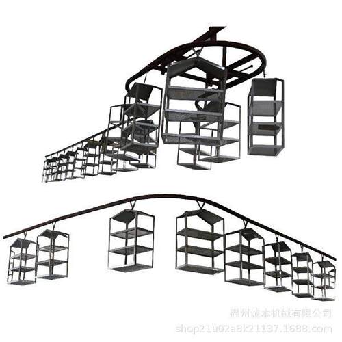 厂家直供空中输送线展示架金属悬挂现货