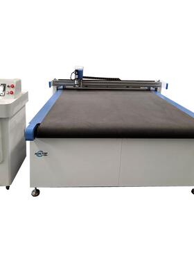 全自动数码印花材料振动刀切割机自动送料印花地毯裁剪机现货