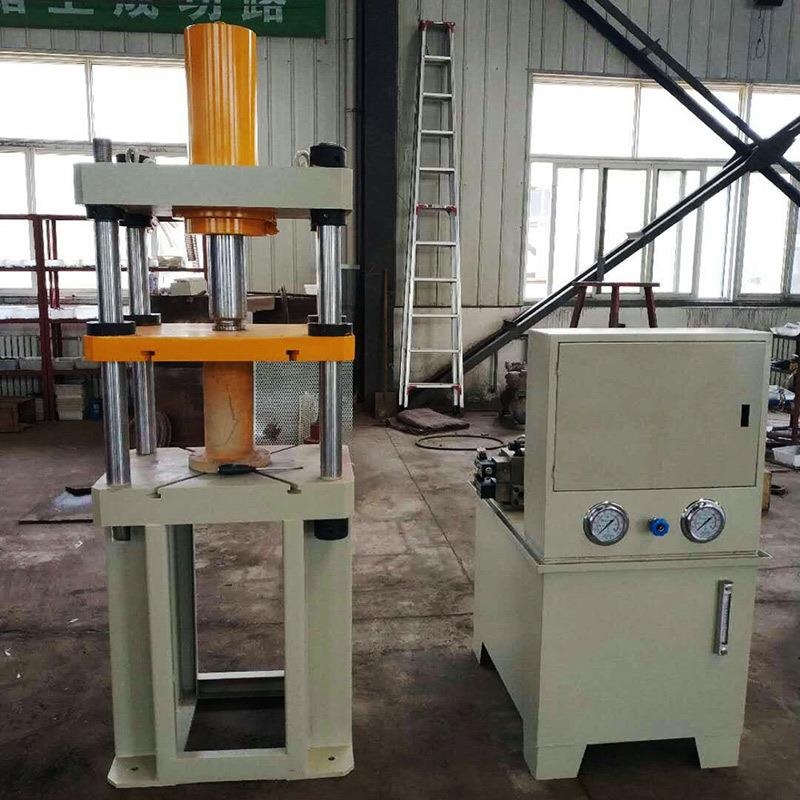 厂家定做冷挤压机小型四柱成型液压挤压机快速冷压机山东滕州
