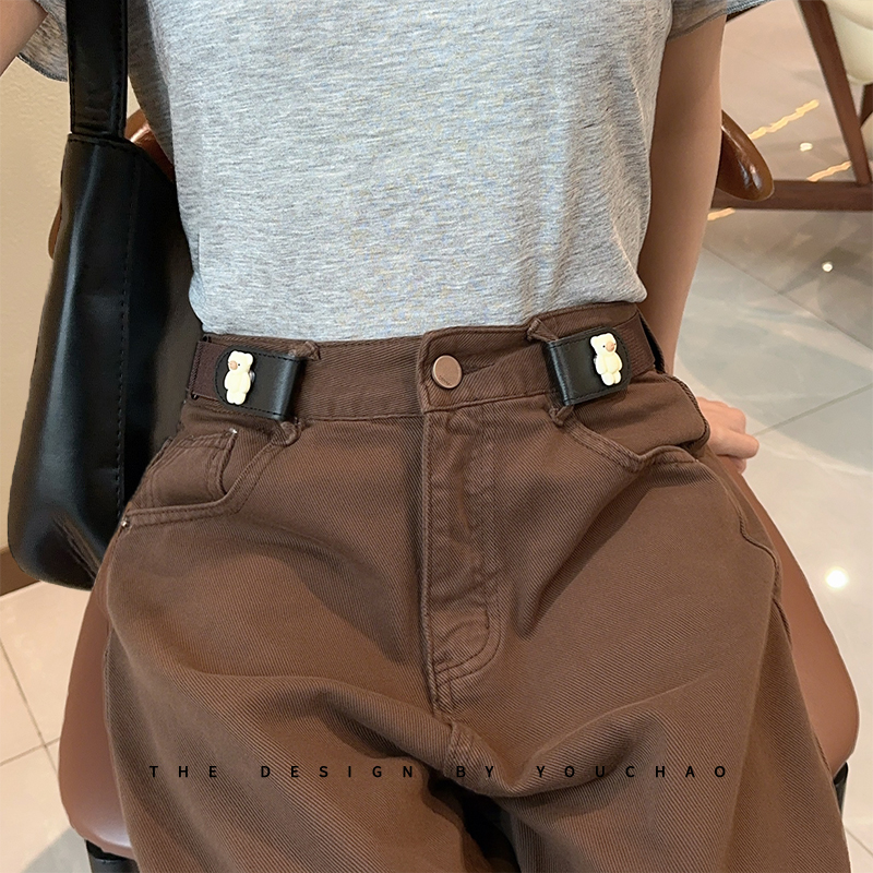 2025新款懒人免打孔松紧腰带