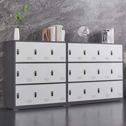 学生书包柜员工密码锁储物柜钢制