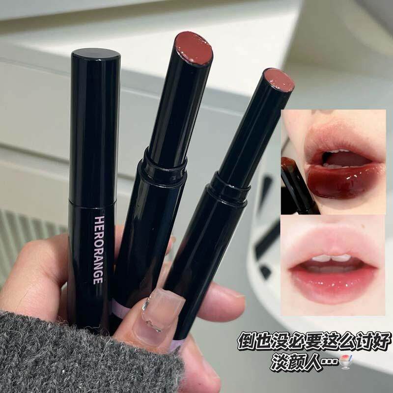 新款镜面唇冻水光镜面伪素颜滋润固体唇蜜口红学生党平价显白唇釉