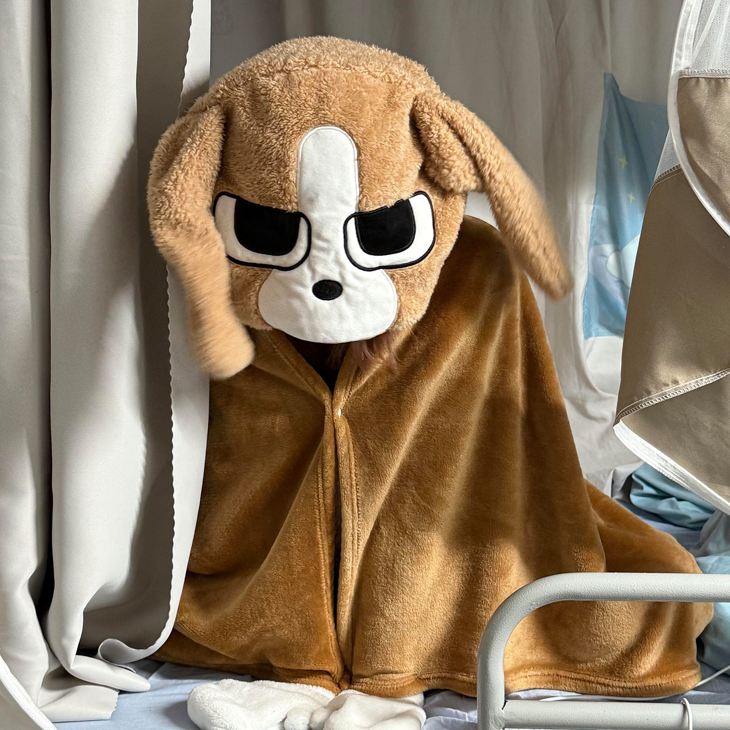 【出门扮狗咯~比格多栋毯子】