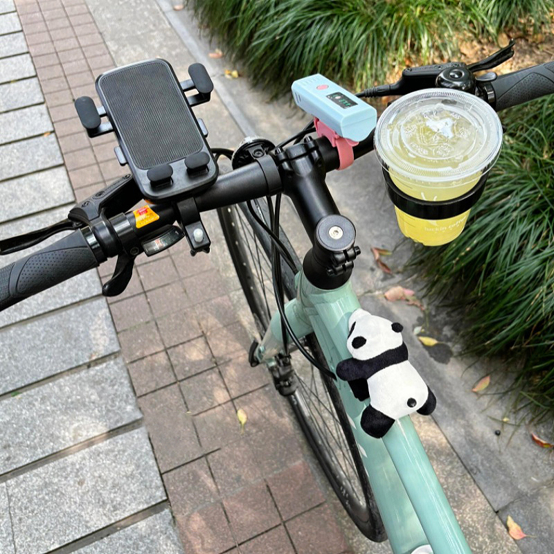 公路车装饰小配件山地自行车骑行装备用品便携前灯支架捷安特专用