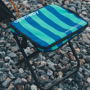 沃特曼户外折叠椅笔袋马扎折叠凳伸缩式折叠钓鱼凳高铁交通便携椅