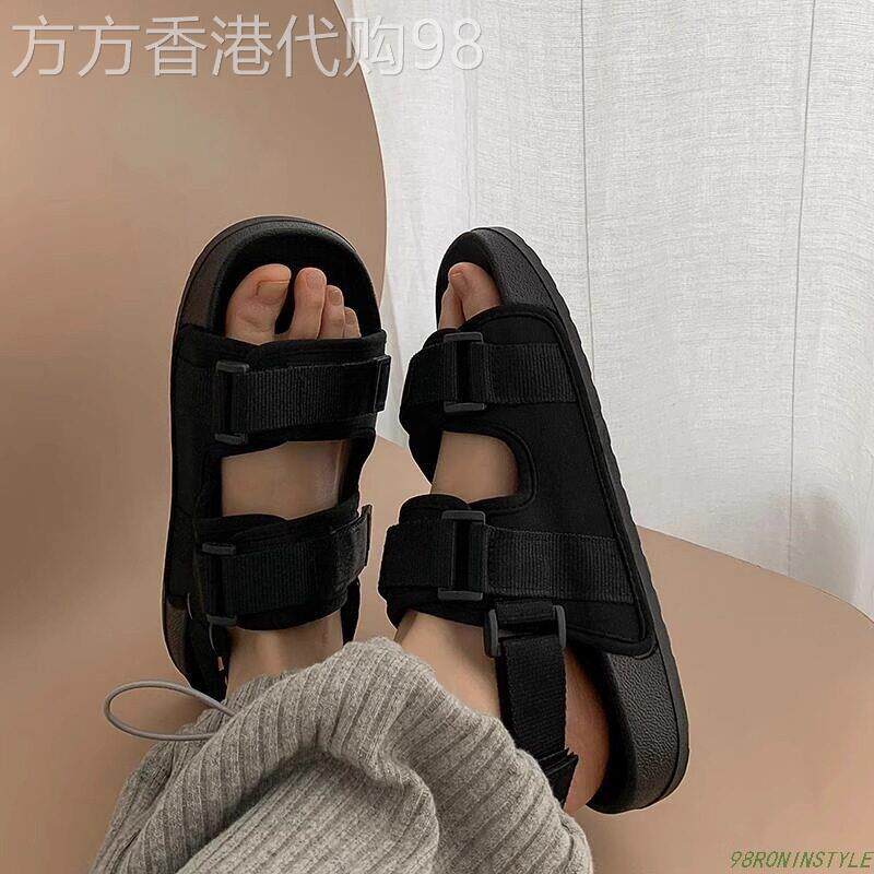 凉鞋男2026新款夏季外穿魔术贴情侣休闲沙滩鞋司机开车两用凉拖鞋