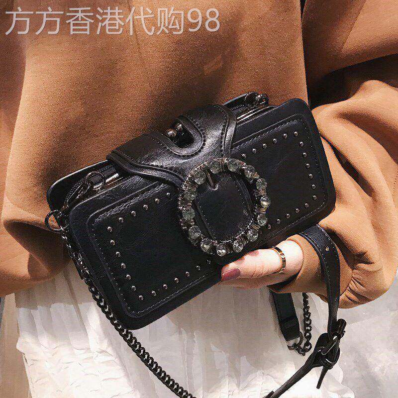 轻奢女包品牌时尚2026新款个性百搭韩版高级感单肩斜挎链条小方包