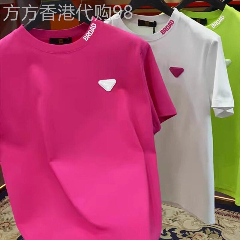 MAROLIO~时尚爆款!夏日流行短袖T恤男女款潮流宽松百搭半袖上衣