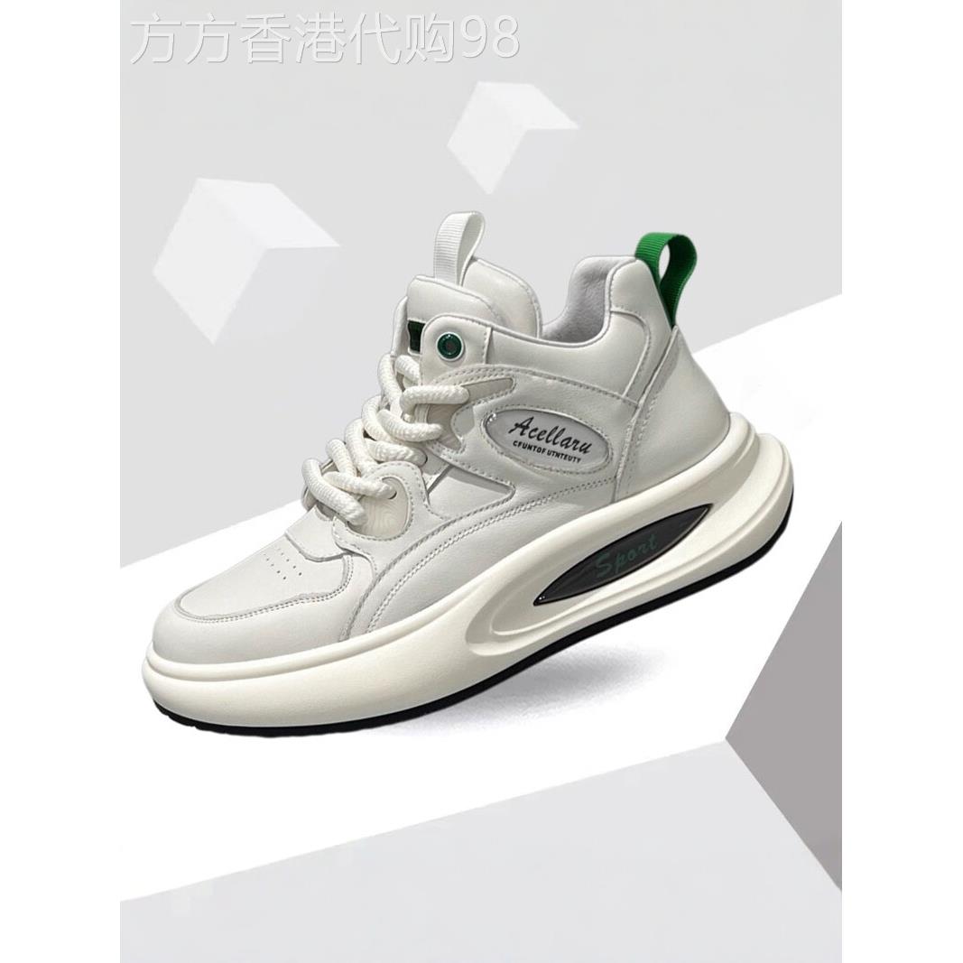 欧美设计师『精品』!高端大气!男鞋新款软面软底时尚百搭高帮皮鞋