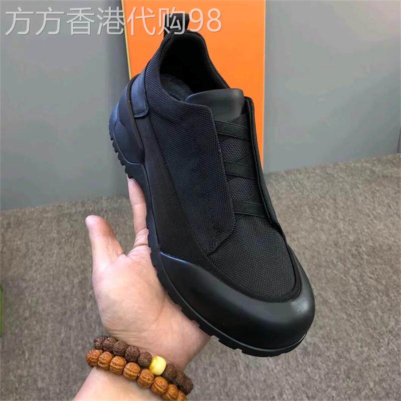潮牌透气黑色科技布一脚蹬休闲包鞋男2026夏季新款软底老北京布鞋