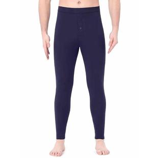 100%桑蚕丝棉裤男款加绒加厚修身东北高腰冬季男士羊毛保暖裤潮