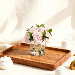 COTE NOIRE 法国香氛花冰璃映雪粉色玫瑰花束家居香薰礼物轻奢